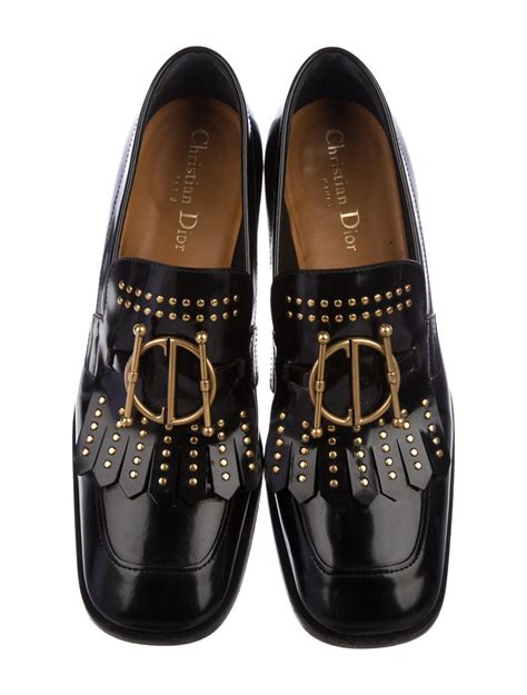 white dior loafers|Christian Dior Women's Loafers & Oxfords .